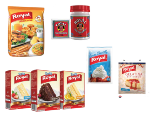 Insumos de pastelería Royal