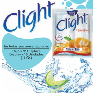 Clight Jugo en polvo Sin Calorías Mandarina BI Caja EC 12x15x14g SM