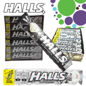 Halls Extra Fuerte Caramelo Duro Display x12u Packx9u 25.2g