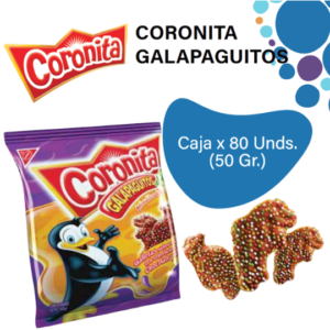 Nabisco Coronita Galletas de Chocolate Galapaguitos Caja EC 80x50g